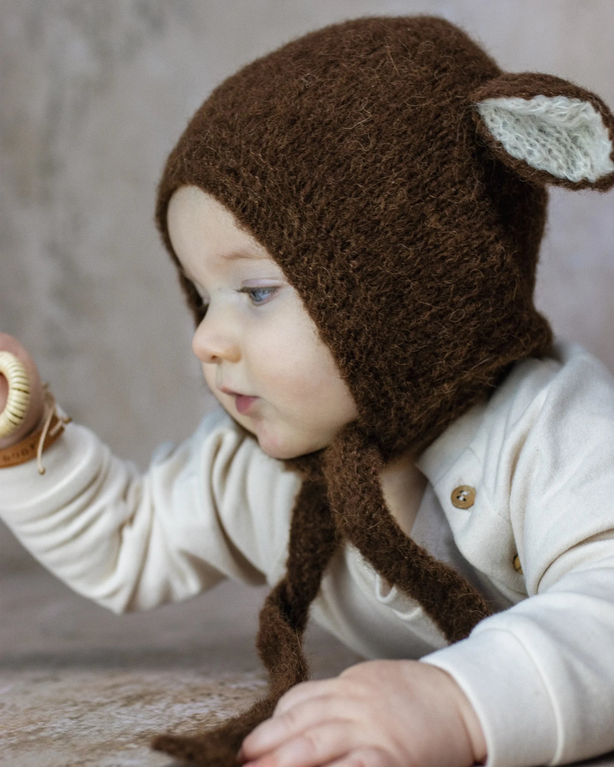 Fairy Hat Alpaca & Silk Choco