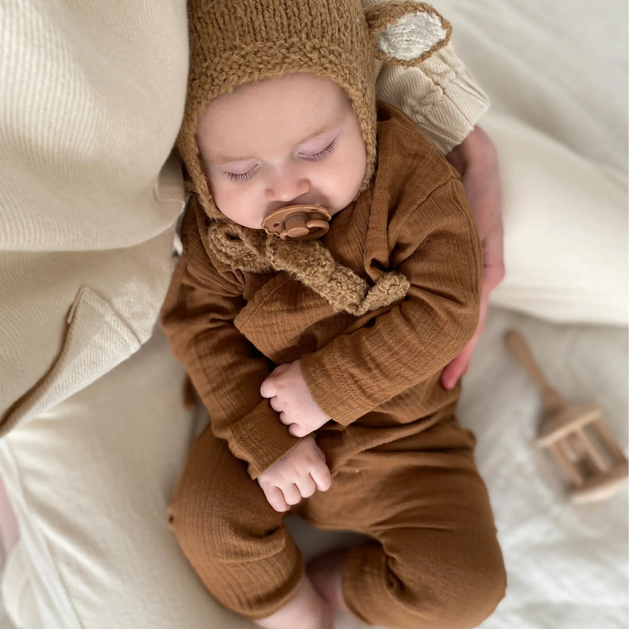 Sheep Hat Caramel