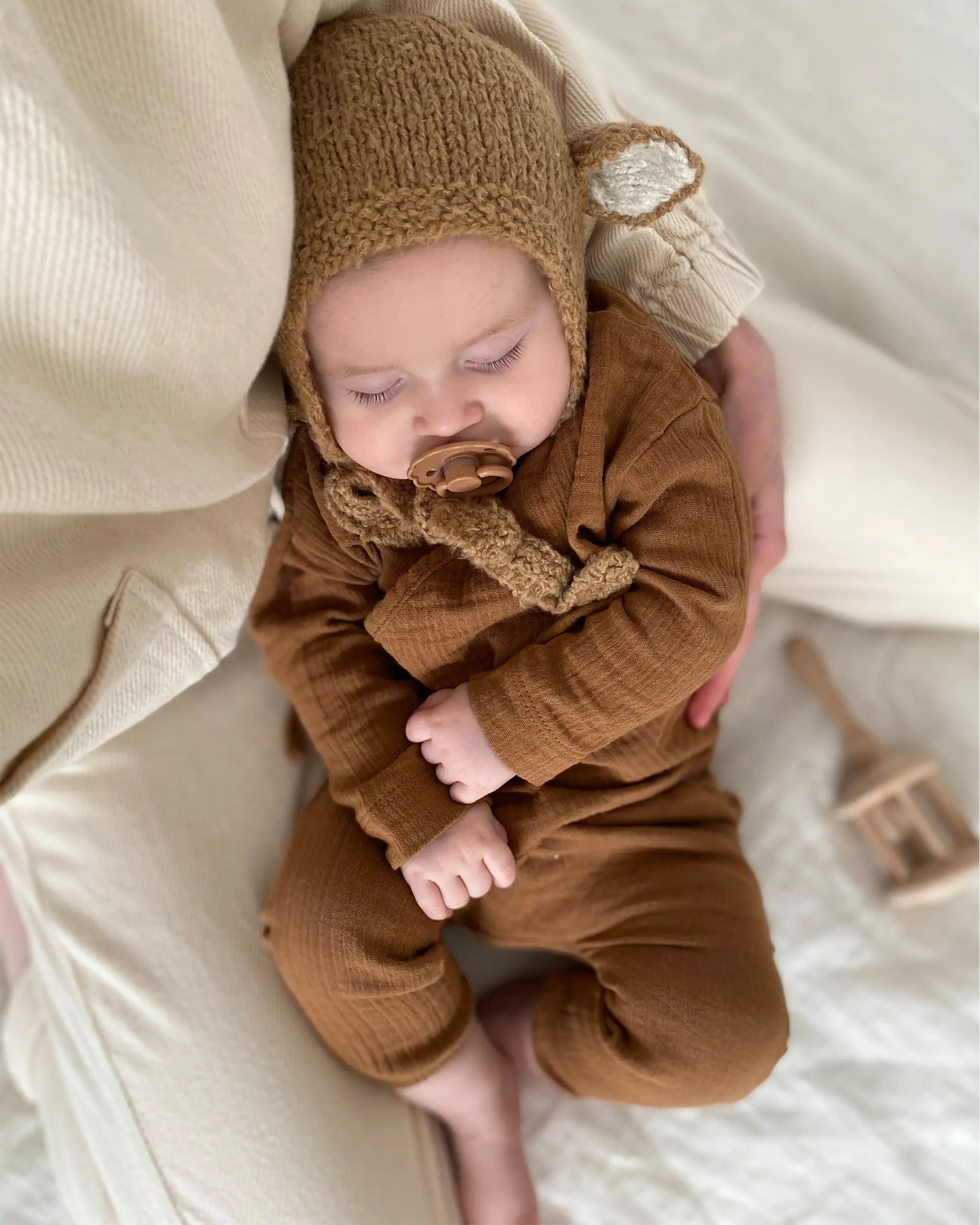 Sheep Hat Caramel