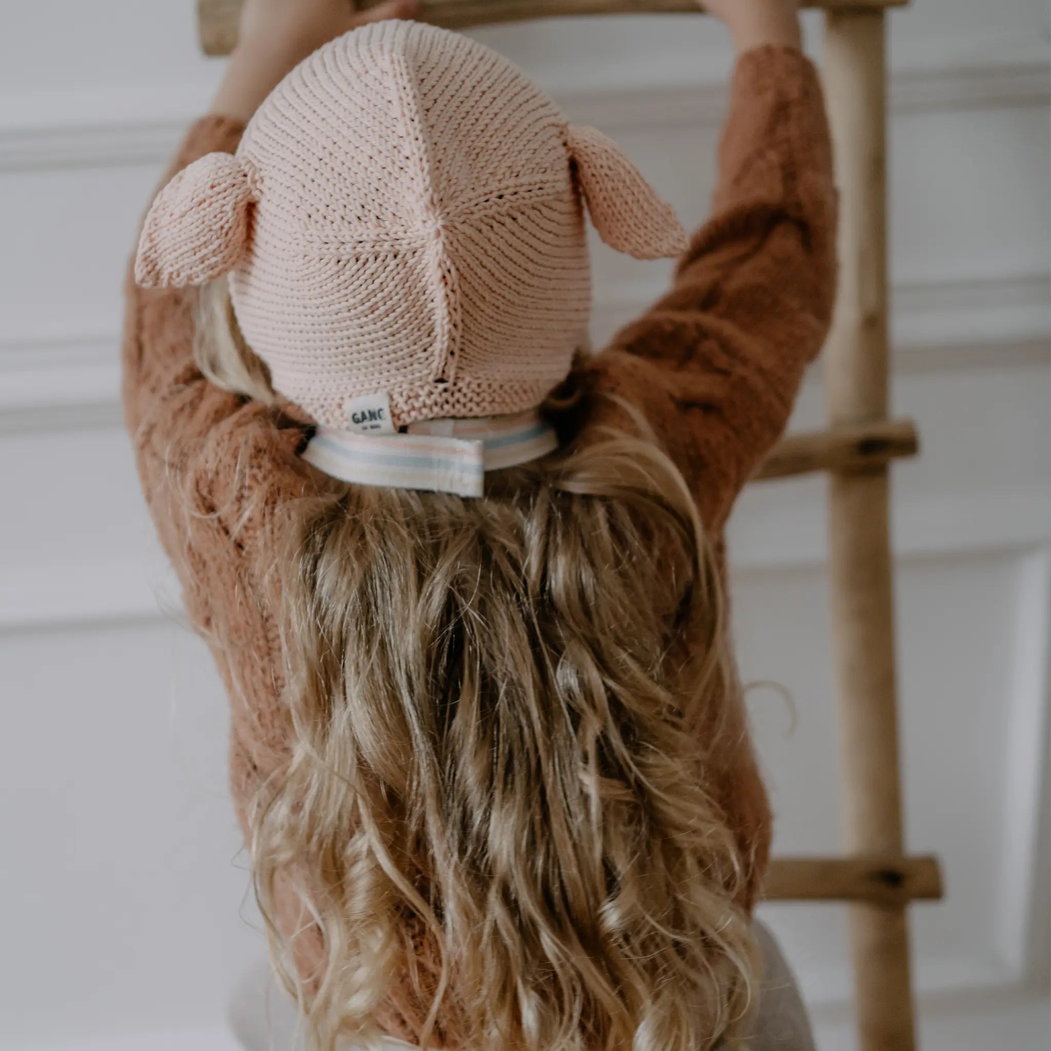 Fairy Hat Organic Cotton Salmon