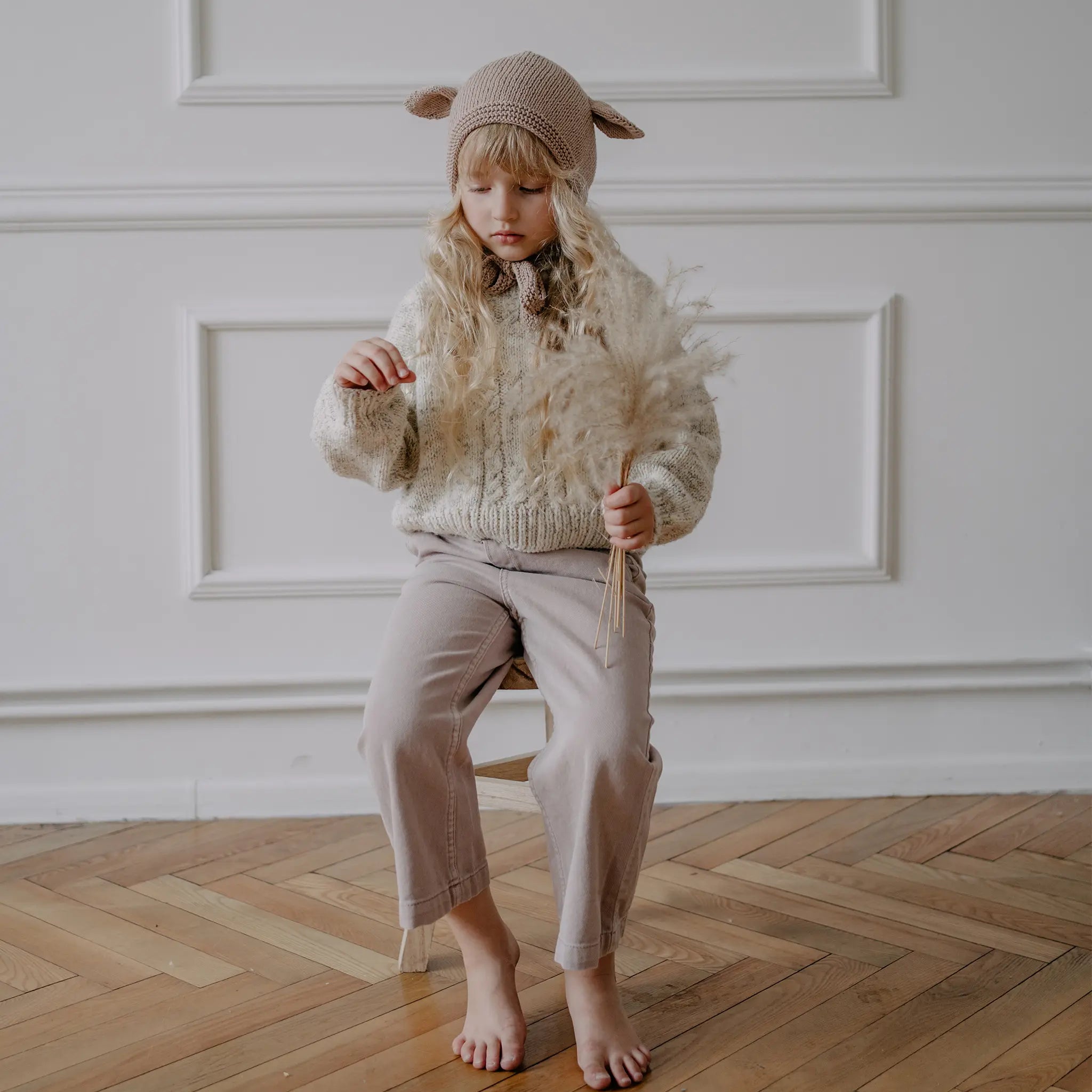 Fairy Hat Organic Cotton Taupe