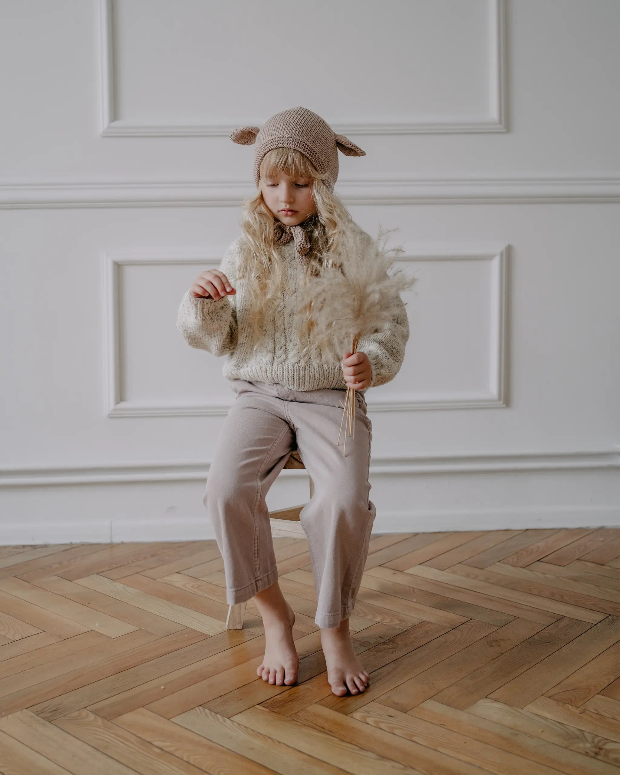 Fairy Hat Organic Cotton Taupe