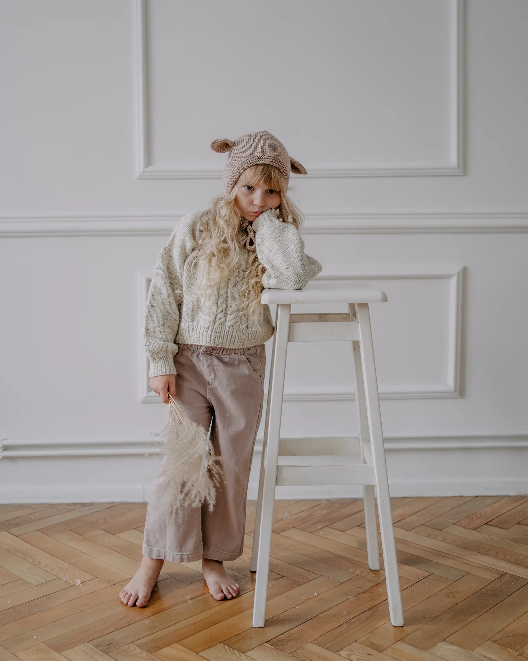 Fairy Hat Organic Cotton Taupe