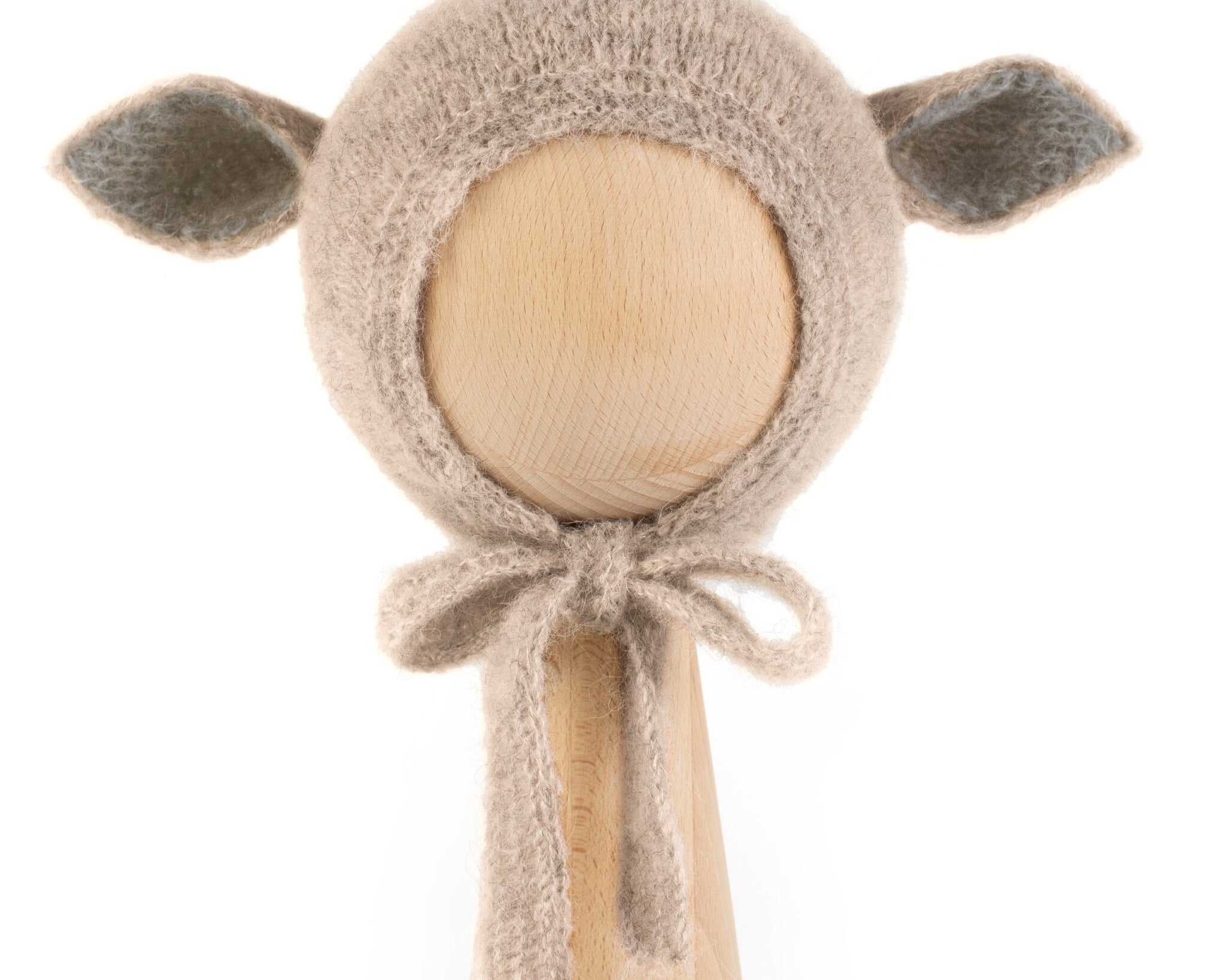 Fairy Hat Alpaca & Silk Light Beige