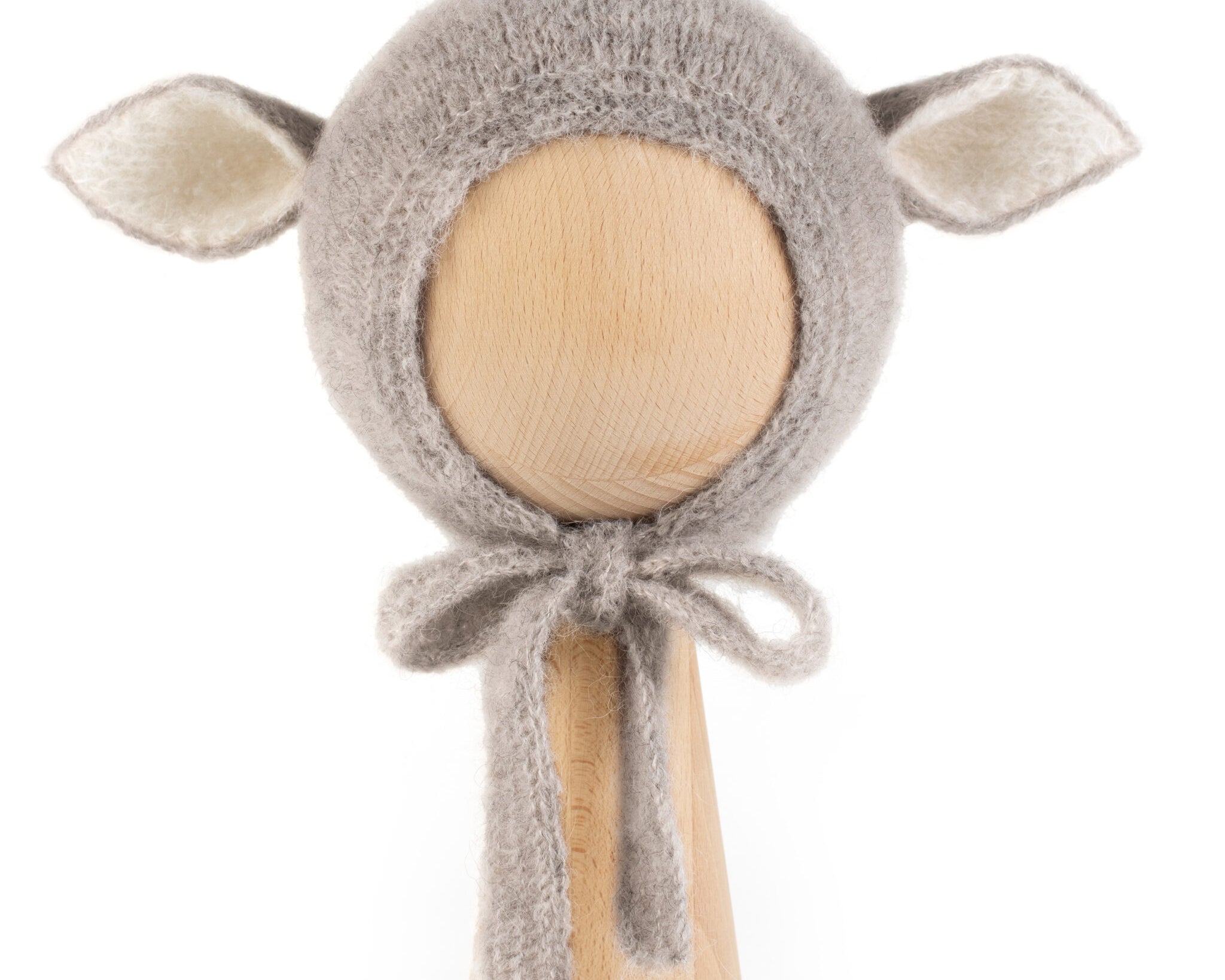 Fairy Hat Alpaca & Silk Light Gray