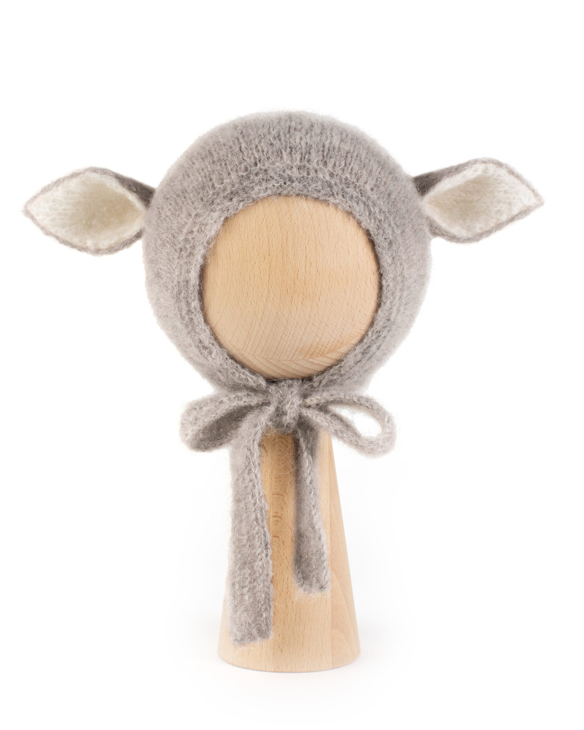Fairy Hat Alpaca & Silk Light Gray