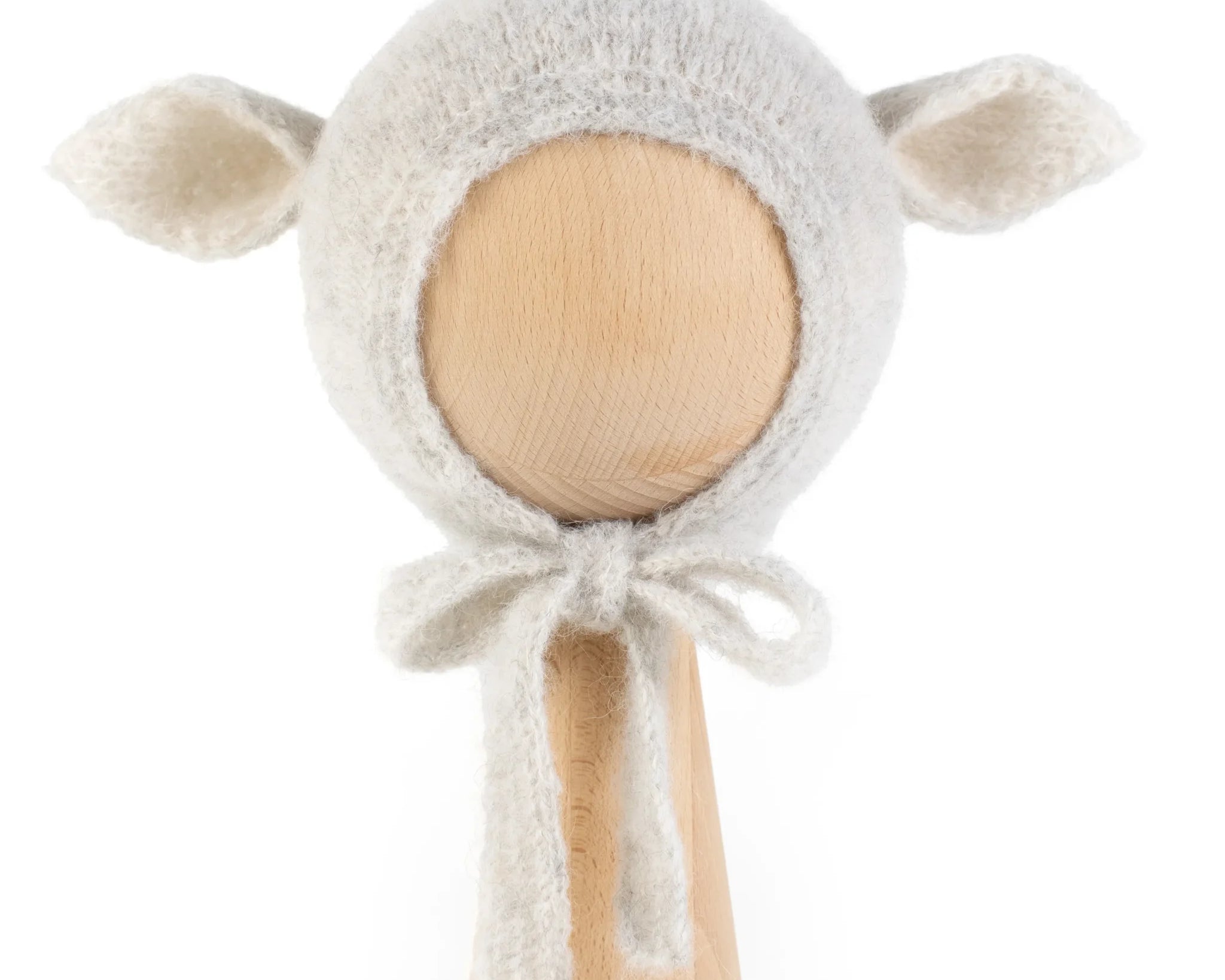 Fairy Hat Alpaca & Silk Pearl Gray