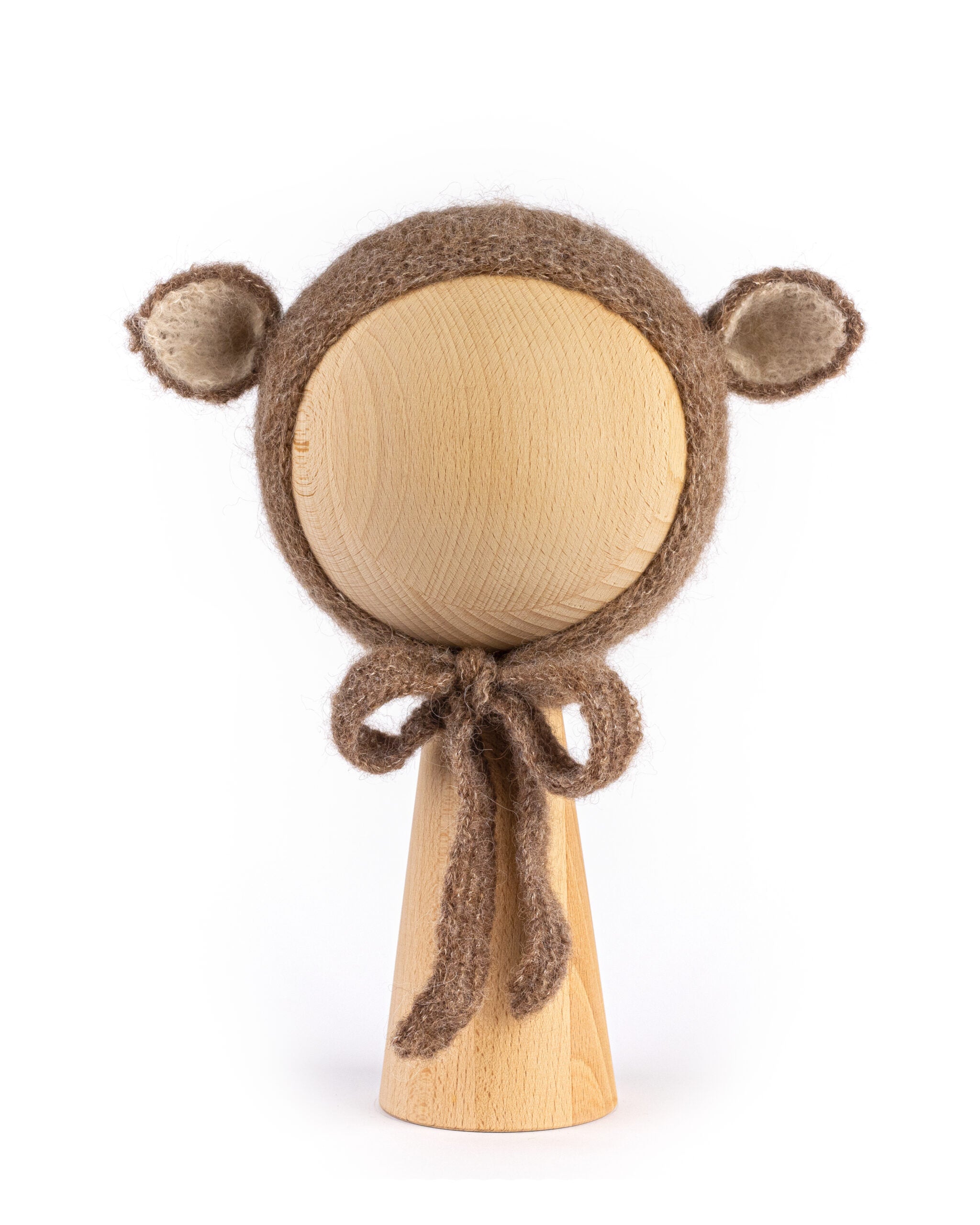 Fairy Hat Alpaca & Silk Dark Beige