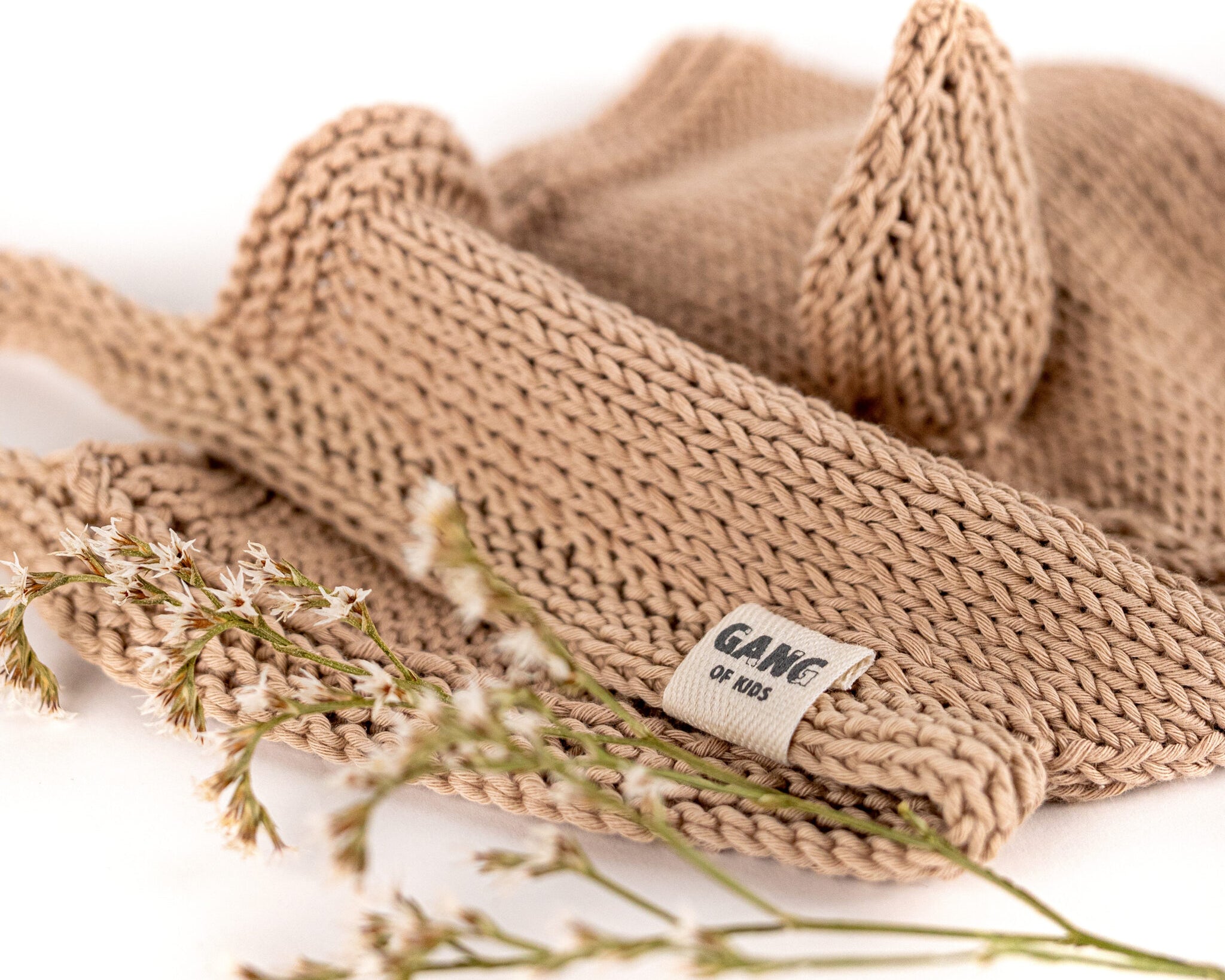 Fairy Hat Organic Cotton Taupe