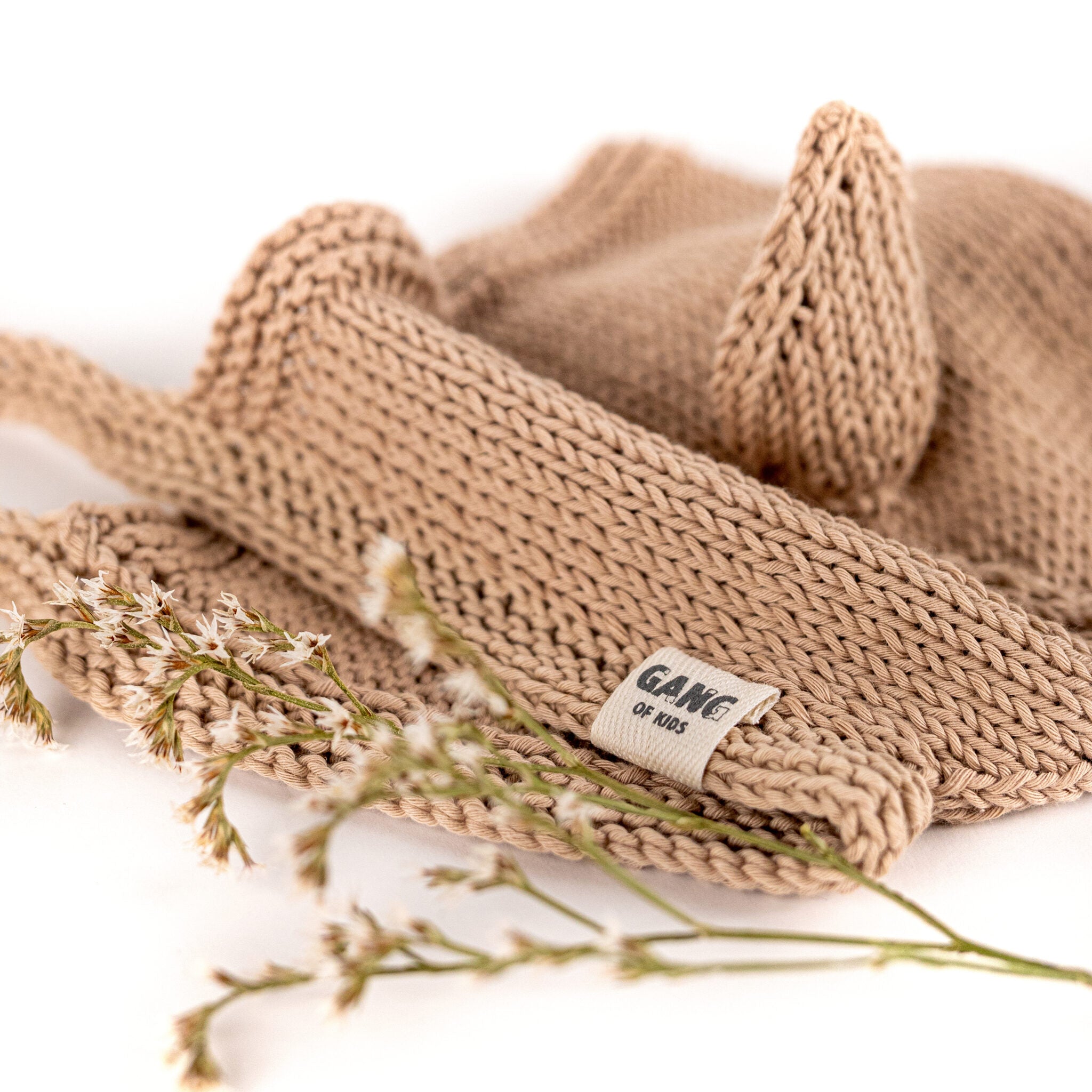 Fairy Hat Organic Cotton Taupe