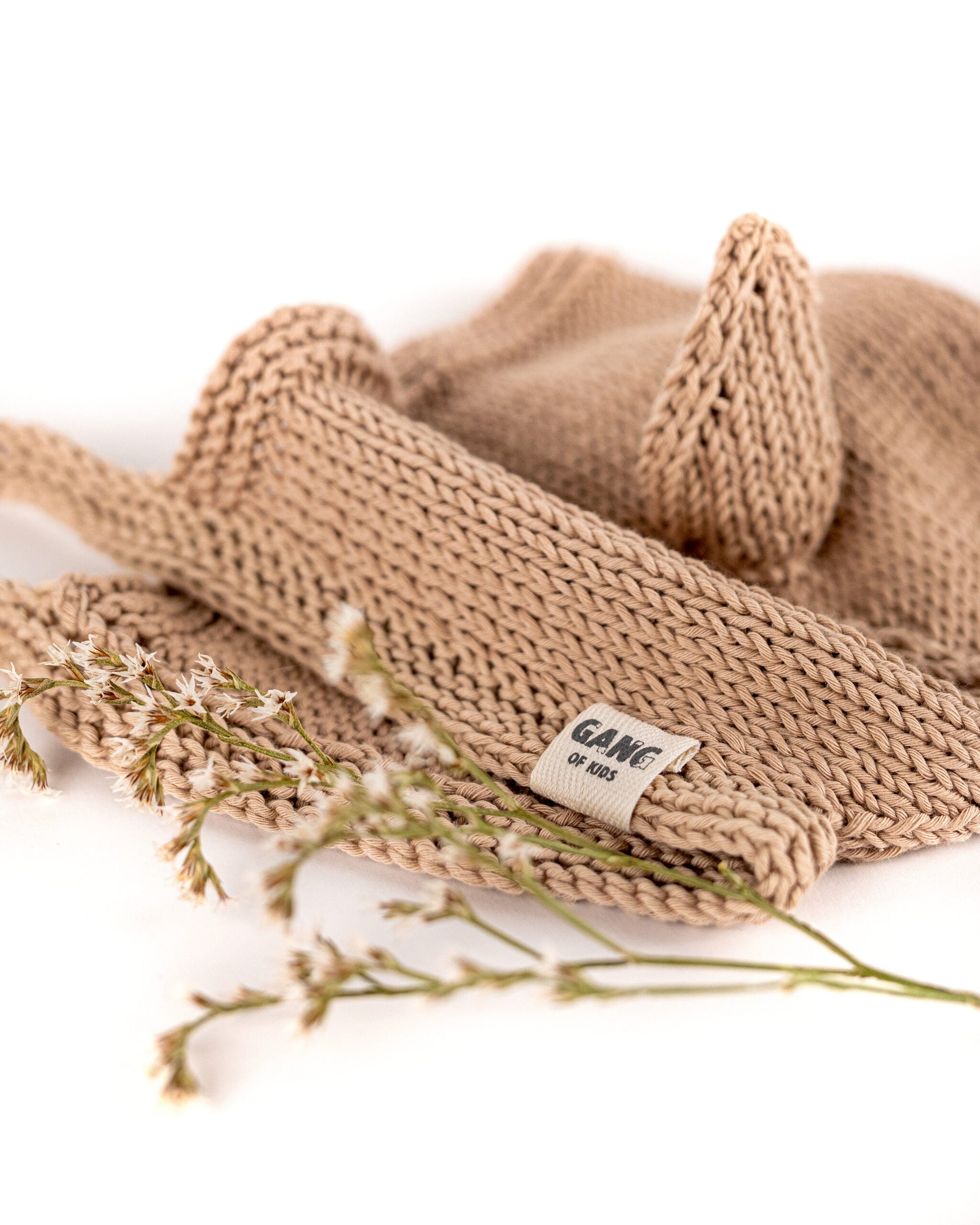 Fairy Hat Organic Cotton Taupe