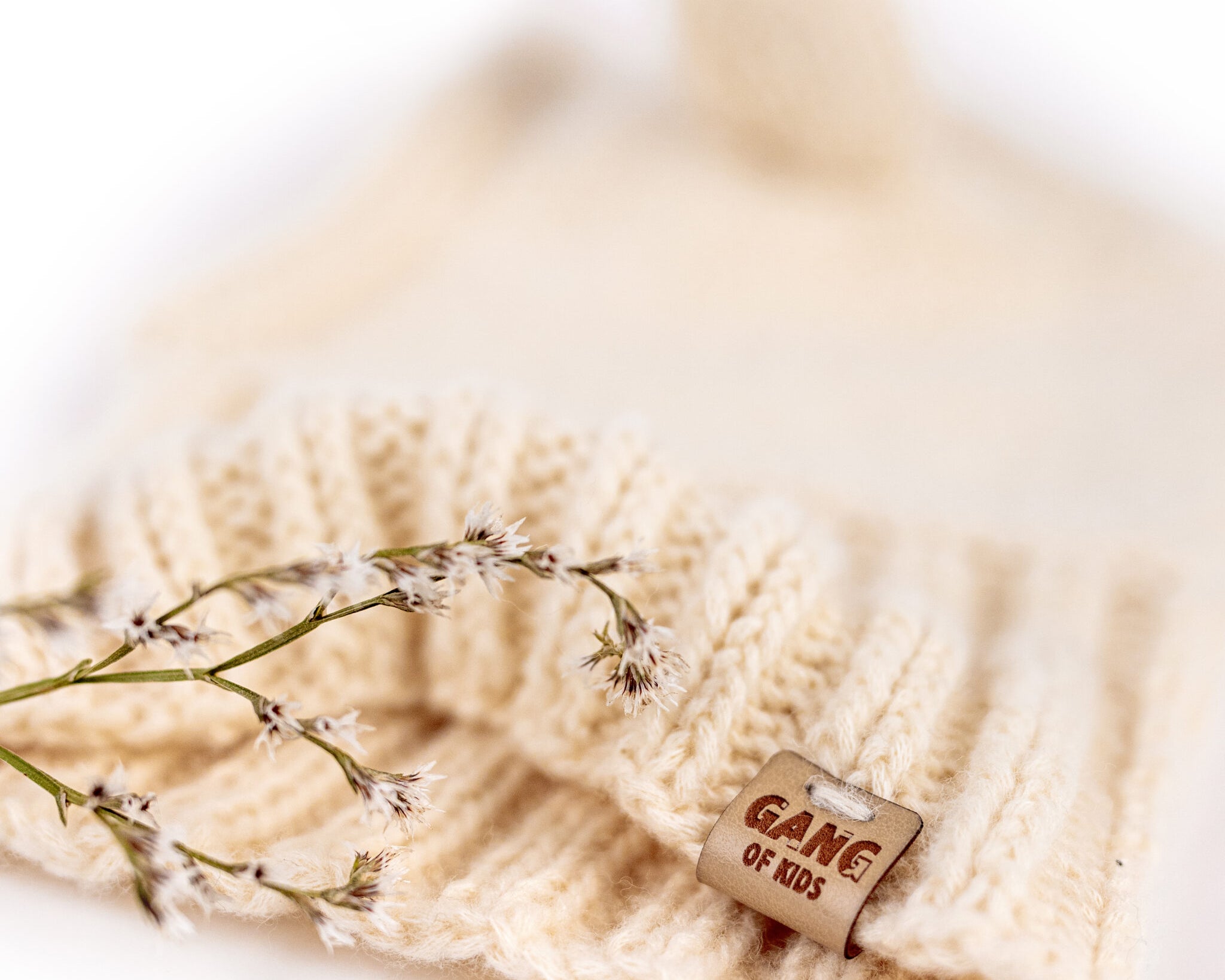 Fairy Balaclava Cotton & Merino Creme