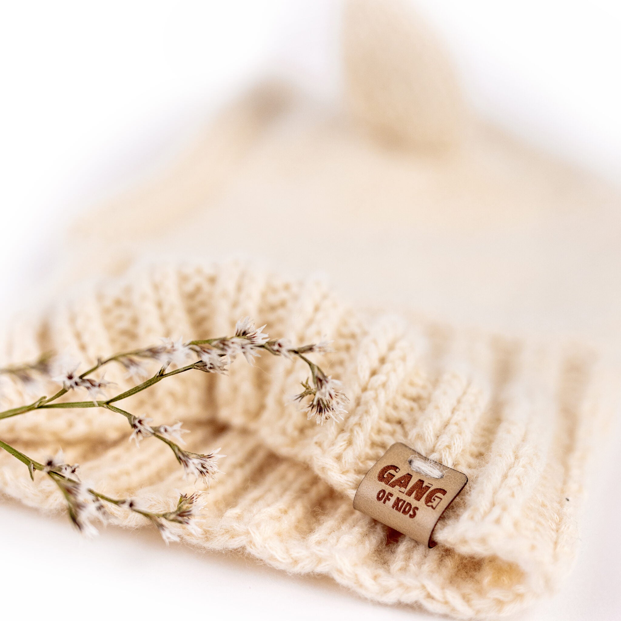 Fairy Balaclava Cotton & Merino Creme