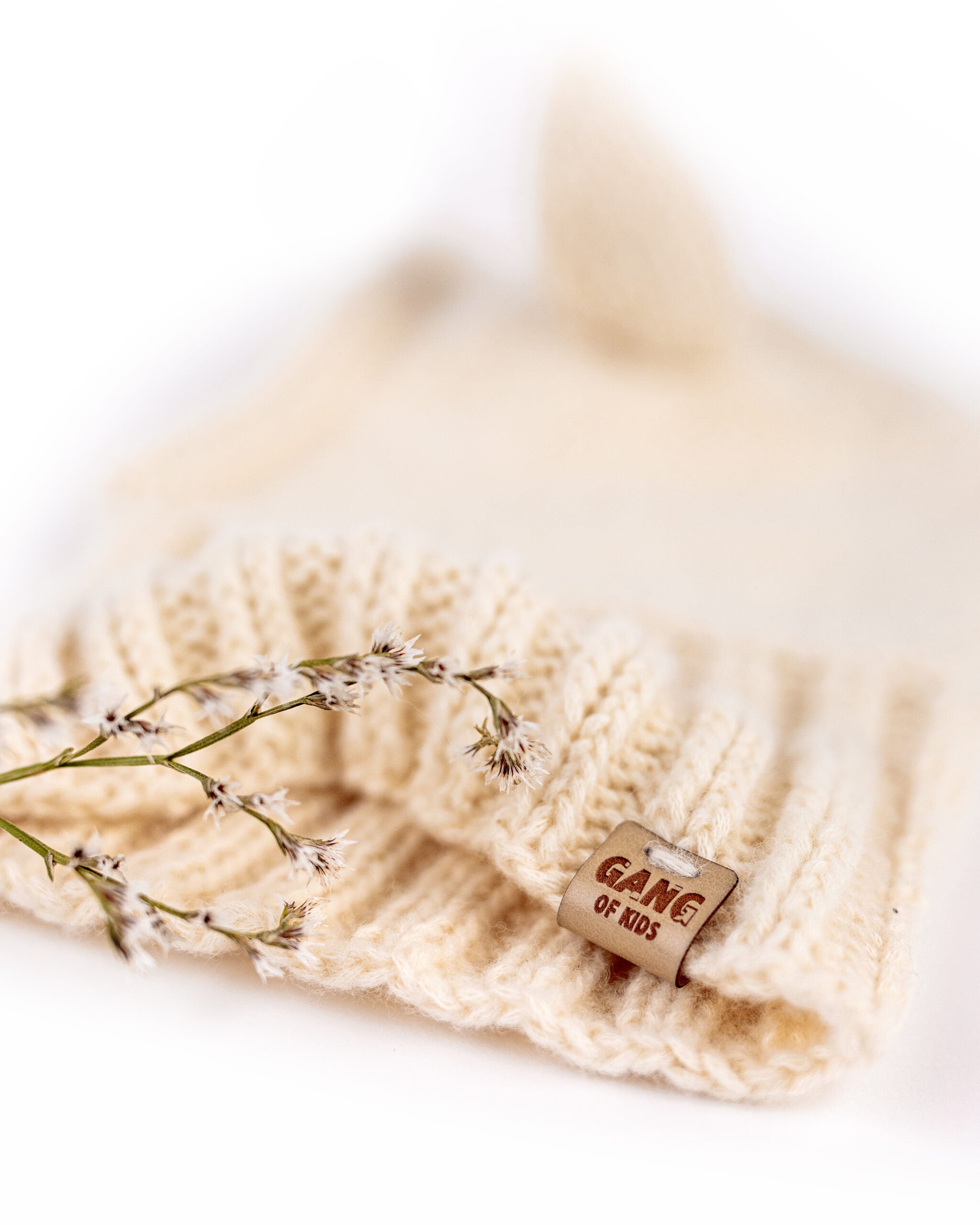 Fairy Balaclava Cotton & Merino Creme