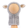 Fairy Balaclava Cotton & Merino Light Gray