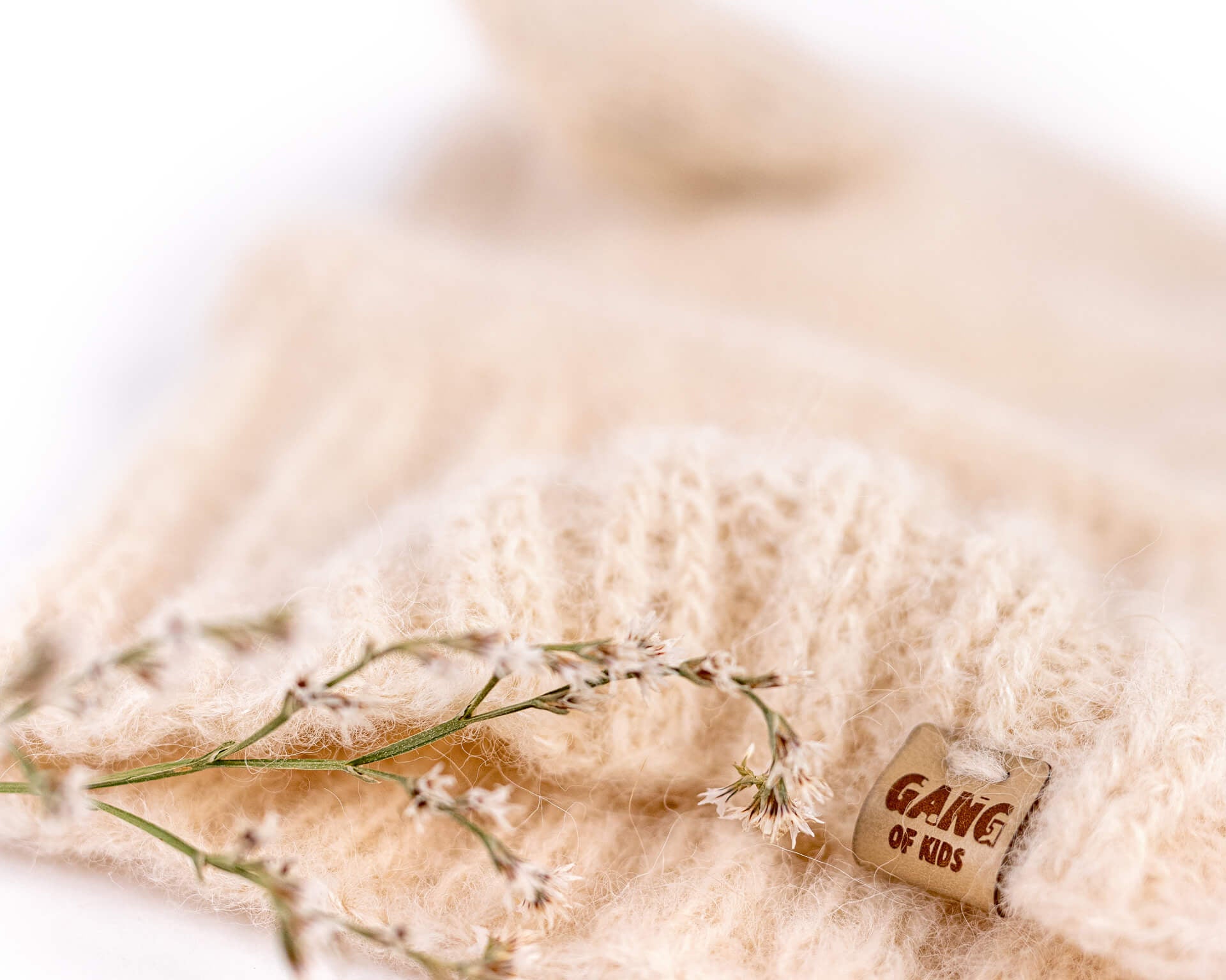 Fairy Balaclava Alpaca & Silk Creme