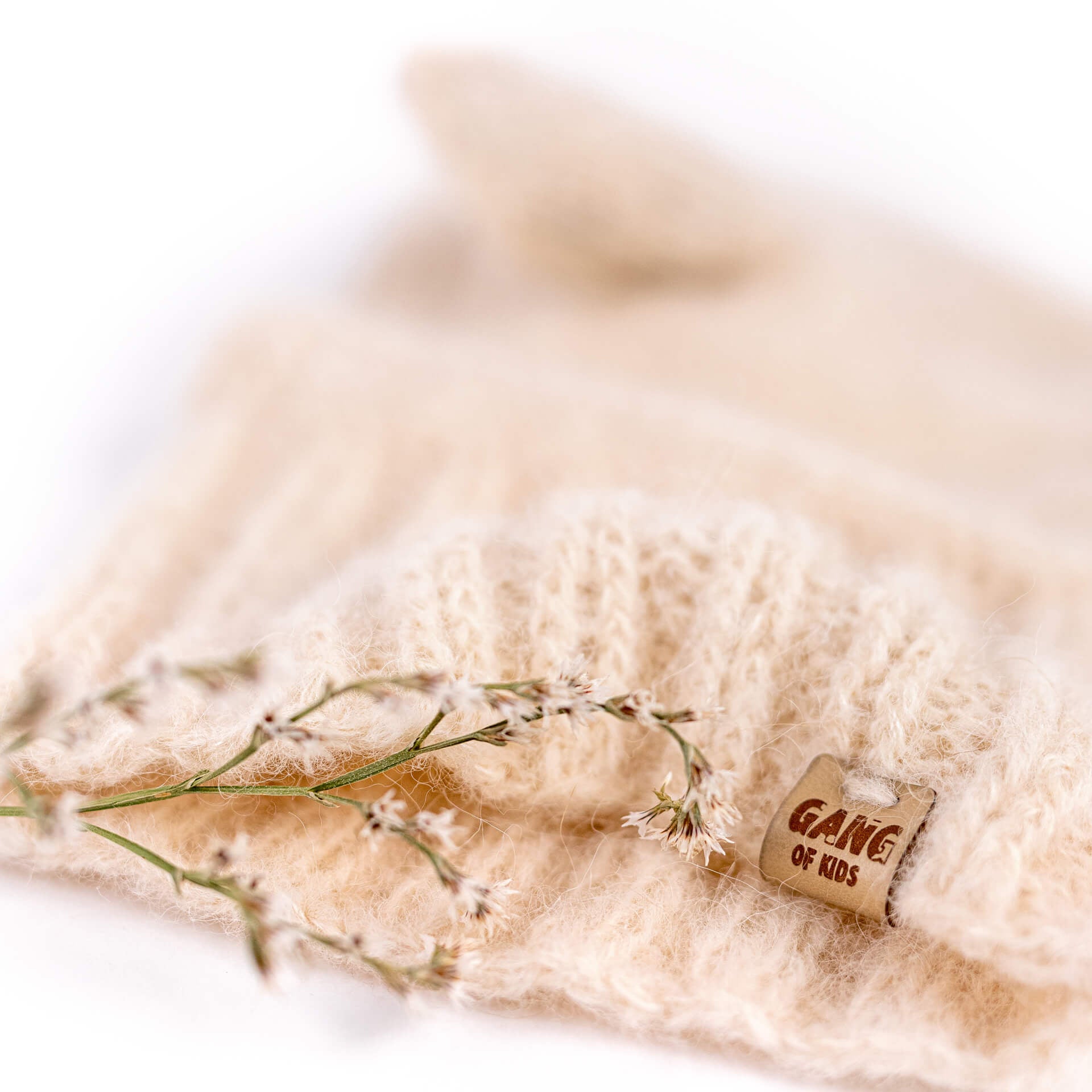 Fairy Balaclava Alpaca & Silk Creme