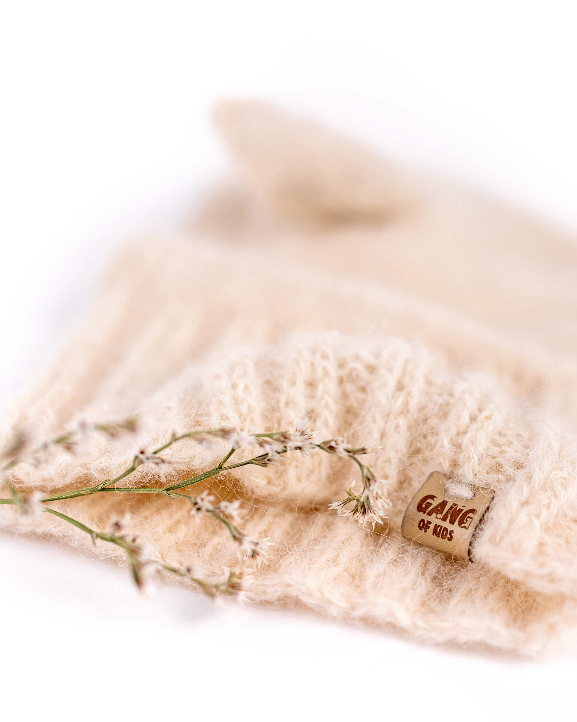 Fairy Balaclava Alpaca & Silk Creme