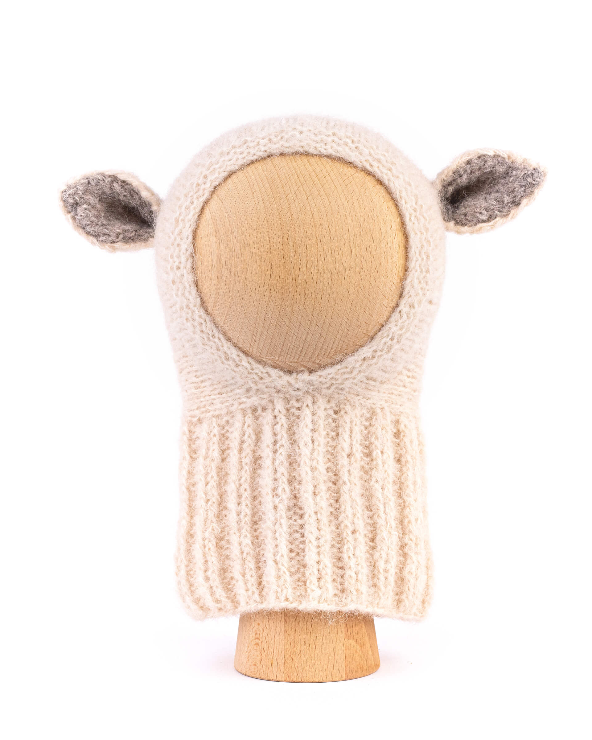 Fairy Balaclava Alpaca & Silk Creme