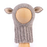 Fairy Balaclava Alpaca & Silk Light Gray