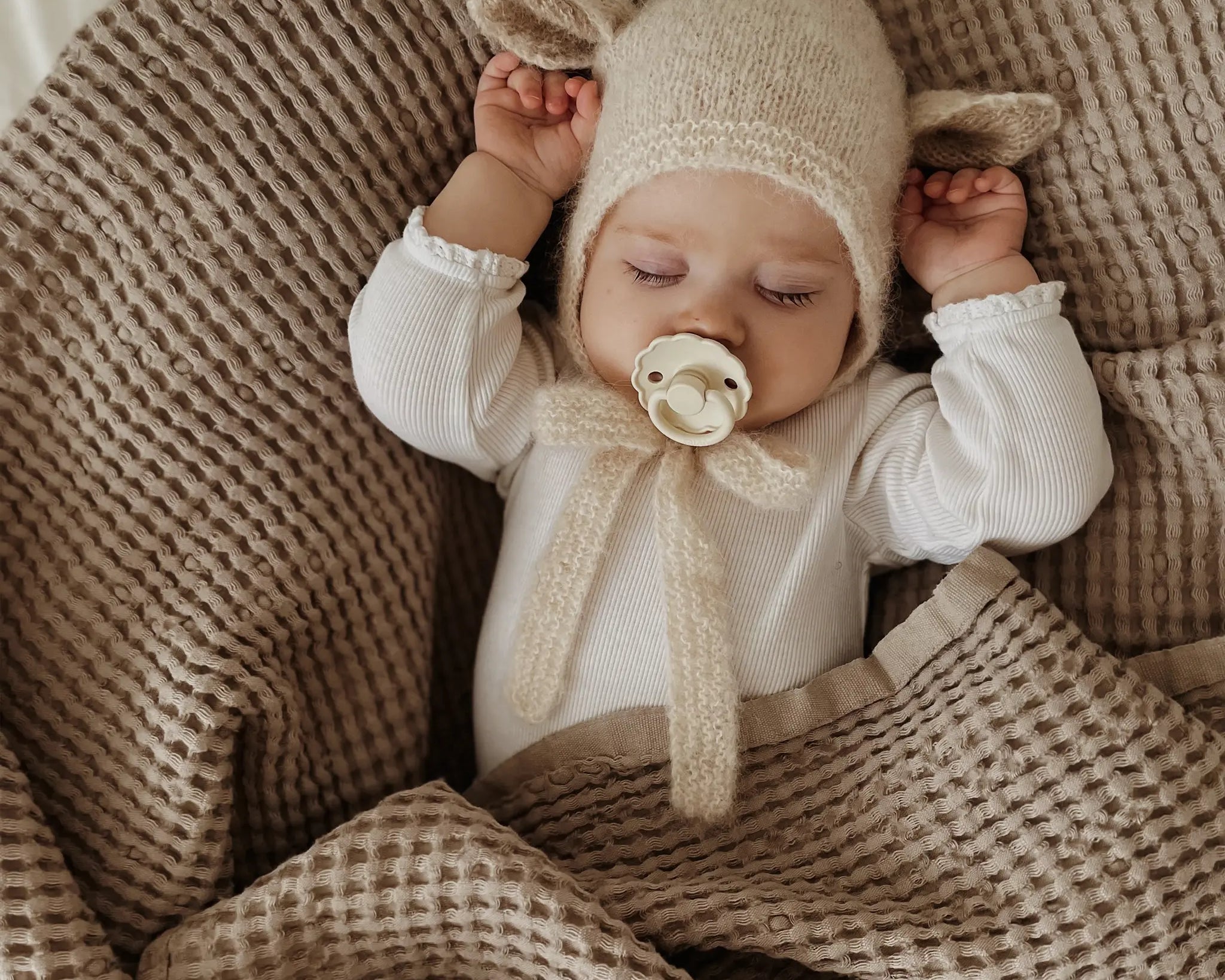 Fairy Hat Alpaca & Silk Creme